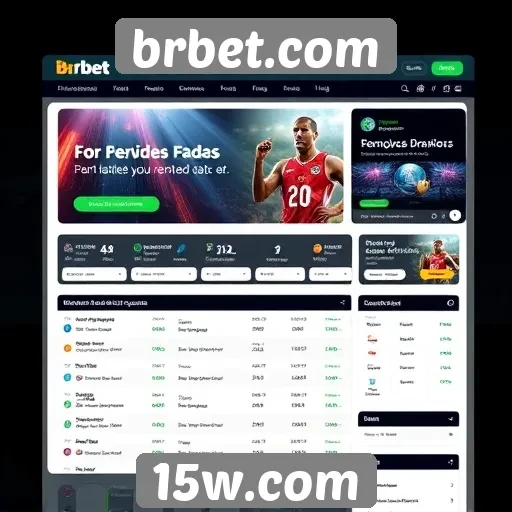 Interface do usuário e experiência no brbet.com